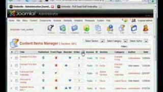 Web Design using a Content Management System (part 5 of 6)