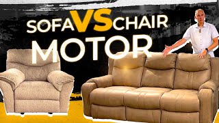 How do I know what motor I need to replace my Power Recliner? Southern Motion Chair vs Sofa Motors