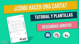 👉Cómo hacer una CARTA FORMAL o INFORMAL - Plantillas y Tutorial [2023]