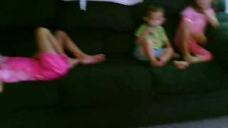 Anna, Julia And Jason Watching Tv - Summer 2009