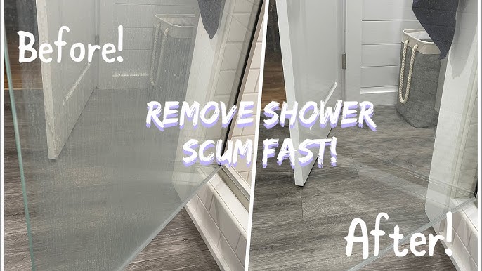 How To Remove Soap Scum From Glass