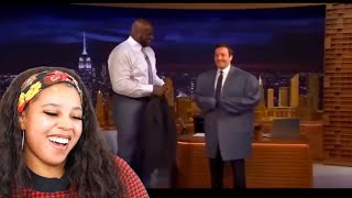 Celebrity Shaq Making Things Look Tiny (Compilation) | Reaction Wealth