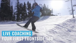 Live Coaching: Your First Frontside 180