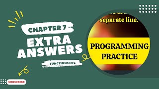 SEBA Class 10 Computer Science Chapter 7 functions in C Important Questions