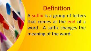 Suffix  Ful