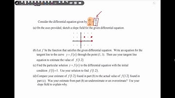 AP Calculus | AP Exam Review Topics - Differential Equations w/ Separation of Variables (Part 2)