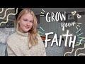 10 ways to Grow Your Faith & Build a Relationship with Christ!