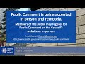 Seattle City Council Special Meeting 1/17/2025