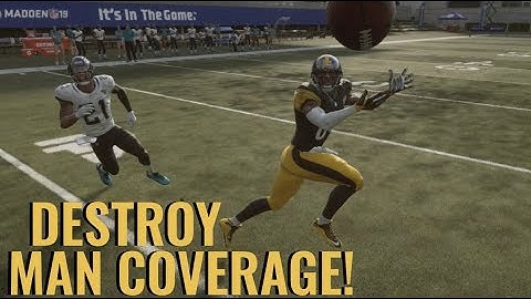 Top 5 Ways to Destroy Man Defense in Madden 19 | Best Man Beating Routes | Madden 19 Tips