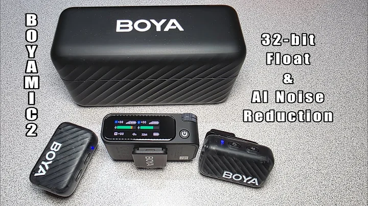 BOYA BOYAMIC 2 // Affordable 32-bit Float Audio and AI Noise Reduction