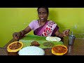 Very hungry hotel unlimited nonveg meals prawn thokku egg podimas eating shows