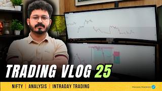 Trading Vlog 25 Trading Nifty 50 July 16 Trade Intraday