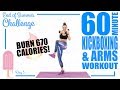 60 Minute Kickboxing and Arms Workout 🔥Burn 670 Calories! 🔥