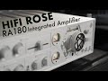 Hifi rose ra180 integrated amplifier what a piece of kit