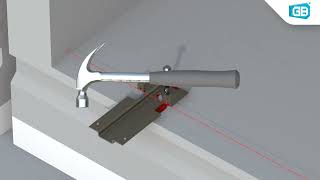 Vloer Hsb Strip Met Lip Gezet