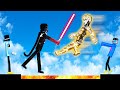 We Battle Darth Vader and Genos and Destroy Everything in People Playground!