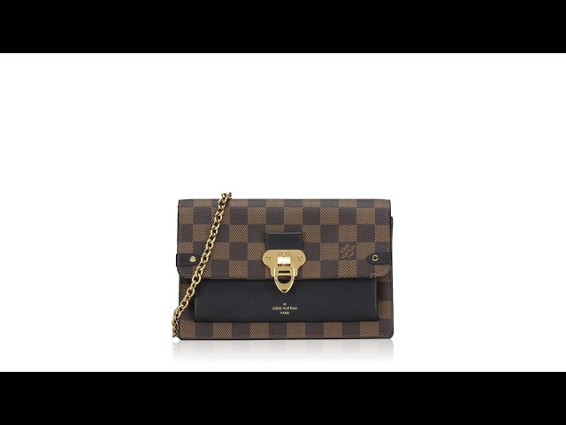 Louis Vuitton Vavin WOC Noir Monogram Empreinte Leather Bag