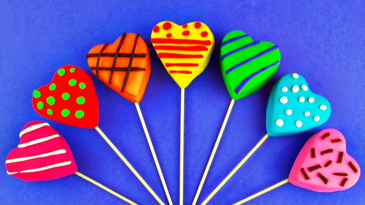 Cake Pops Play-Doh Heart Surprise Eggs Disney Frozen Shopkins Mickey Mouse Lalaloopsy Toy Story Cars