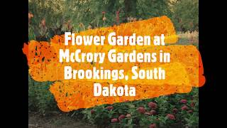 Flower Gardens at McCrory Gardens in Brookings South Dakota