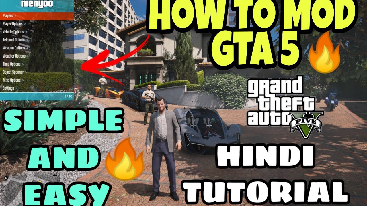 HOW TO INSTALL MODS IN GTA 5 | STEP BY STEP | GAMING TUTORIAL IN HINDI ...