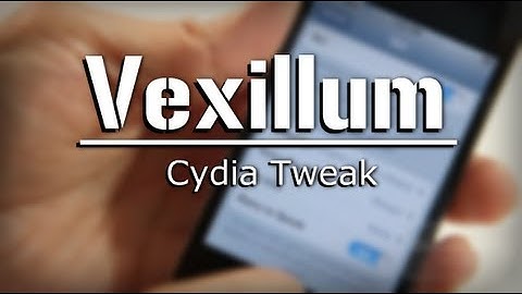 Vexillum - Custom Colored Notification Pop-Ups for iPhone, iPod Touch, iPad