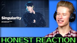 HONEST REACTION to 191026 SPEAK YOURSELF THE FINAL in SEOUL | 방탄소년단 'Singularity' 뷔 직캠 BTS V