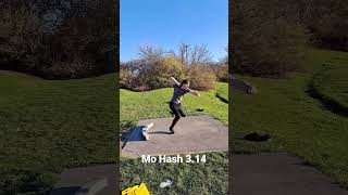 8th grade  Mo Hash Rotational Shot 3.14 #trackandfield #shotput