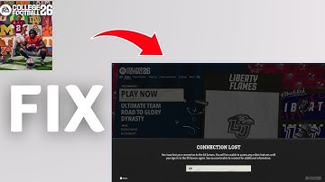 How to Fix you have lost your connection to the EA Servers in College Football 26 (PS5 & Xbox)