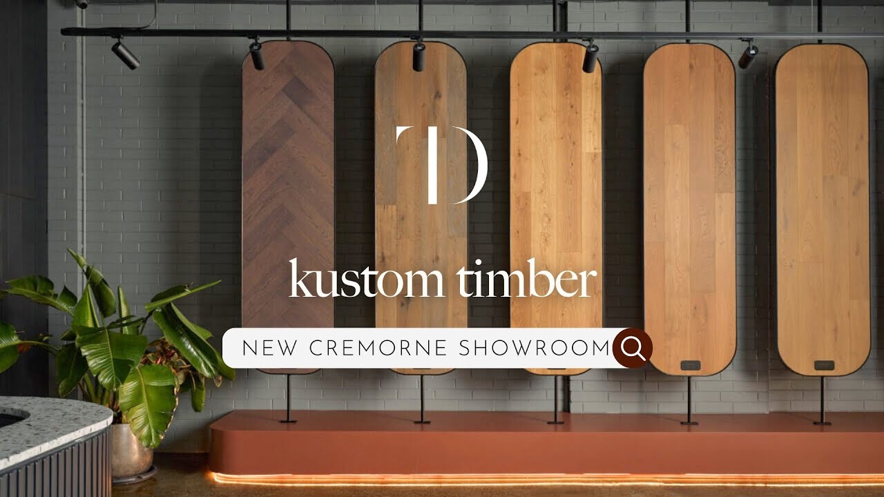 Join The Designory for a Tour of KUSTOM Timber's NEW Cremorne Showroom.