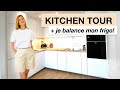 TOUR DE MA NOUVELLE CUISINE (IKEA) + JE BALANCE MON FRIGO! 👩‍🍳