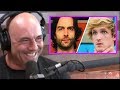 Joe Rogan Reacts to Chris D'Elia Roasting Logan Paul on Twitter