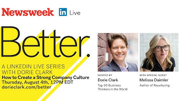 Dorie Clark and Melissa Daimler: How to Create a Strong Company Culture