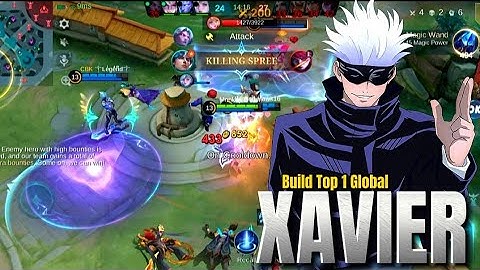 MANIAC!! XAVIER 1 HIT BUILD! 300% DAMAGE HACK? 😱 (MUST TRY) | BUILD TOP 1 GLOBAL XAVIER - MLBB