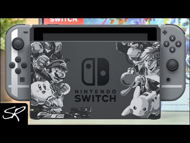 Nintendo Switch Super Smash Bundle: Super Smash Bros Ultimate and Nintendo  Switch 32GB Console with Neon Red and Blue Joy-Con 