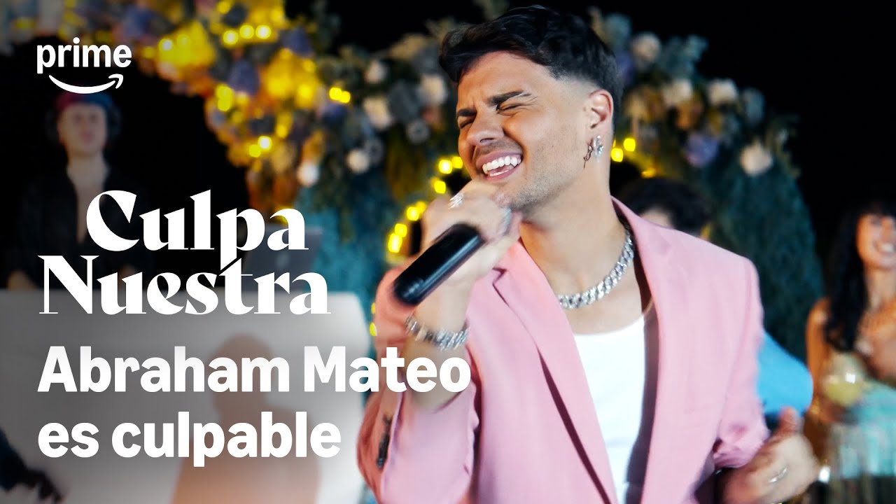 Abraham Mateo actúa en LA BODA | Culpa Nuestra