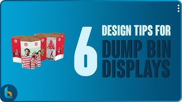6 Design Tips For Dump Bin Displays | Custom Point Of Purchase Displays | Manufacturing