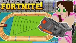 Minecraft: OLYMPICS STADIUM - FORTNITE BATTLE ROYALE - Modded Mini-Game