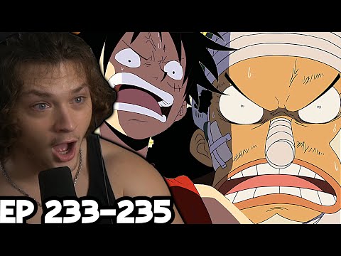 USOPP LEAVES THE CREW!! || One Piece Episode 233-235 Reaction