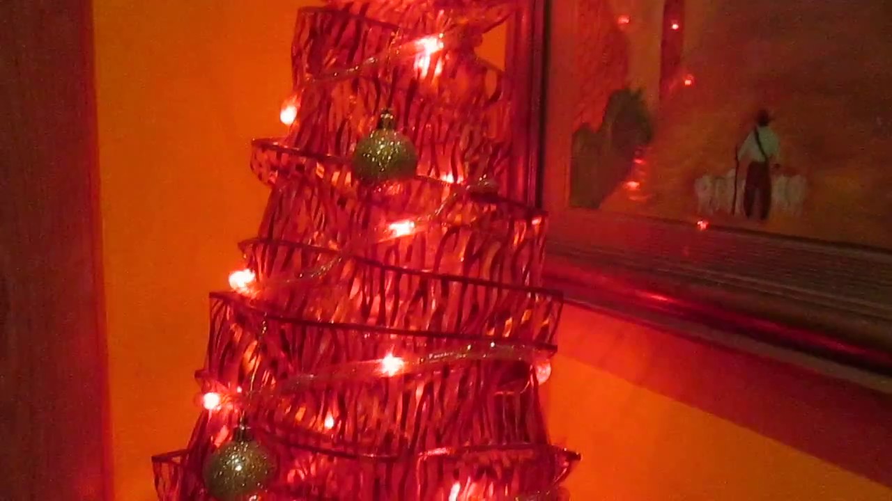 Oviesse Decorazioni Natalizie.Tutorial Albero Di Natale Alternativo Youtube