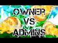 Owner vs 5 admins easy  blox fruits