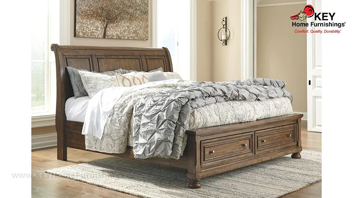 Ashley Flynnter Queen Storage Sleigh Bed (APK-B719-QSS) | KEY Home