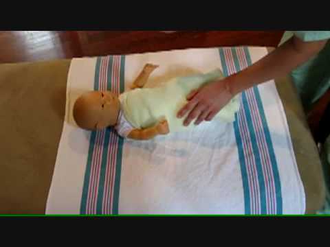 How to Easily and Safely Swaddle a Baby - Newborn Care Tips