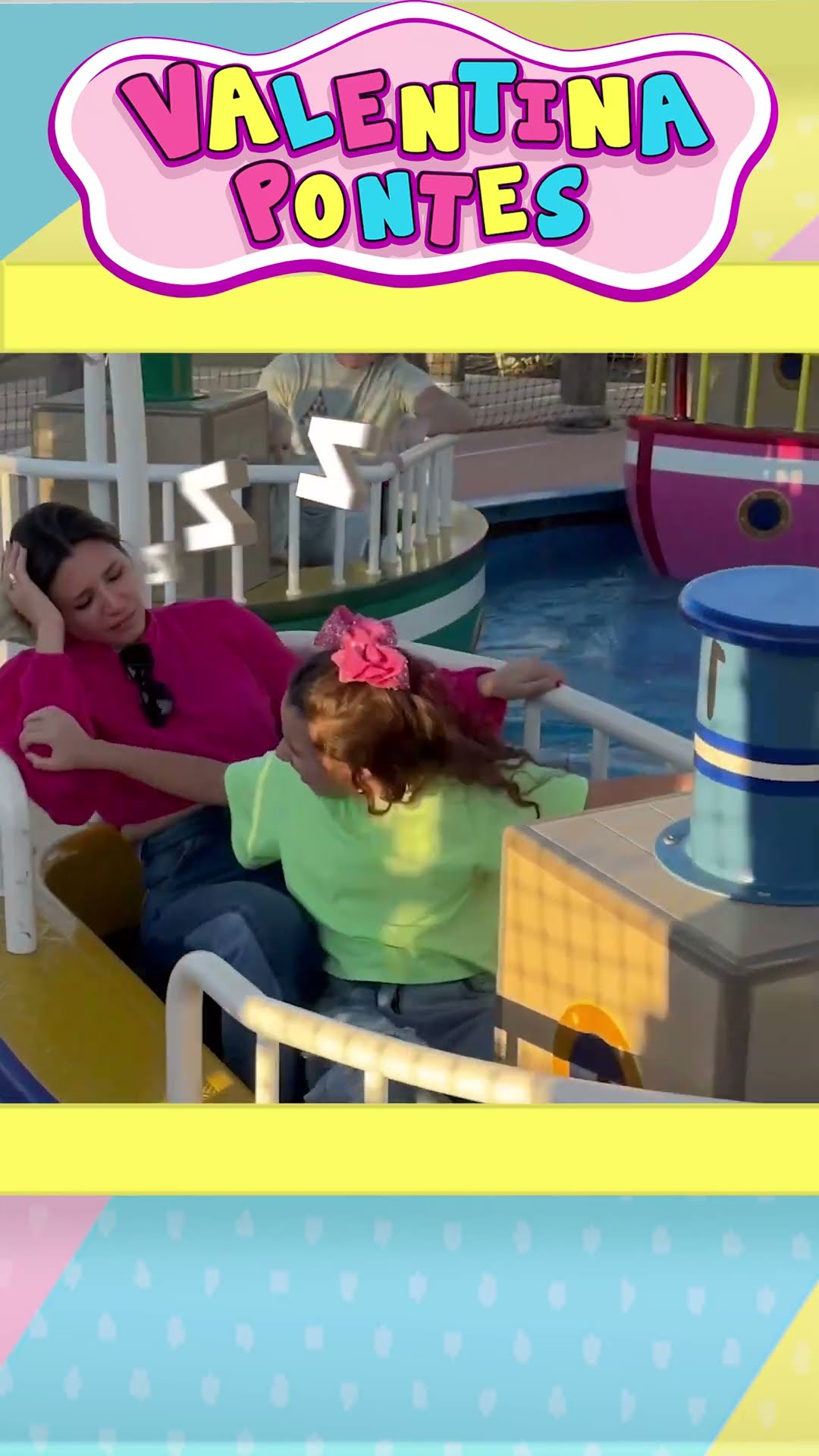 Valentina and Peppa Pig Theme Park #valentinapontesofc 1326B