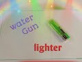 How to make Water gun lighter // 🔫 using in lighter ♒...*
