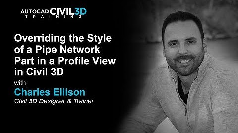 Overriding the Style of a Pipe Network Part in a Profile View in Civil 3D