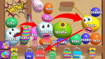 Blob Merge 3D | Noob vs Pro vs Hacker in blob merge 3d Ball Gameplay walkthrough ( Android, iOS) #19