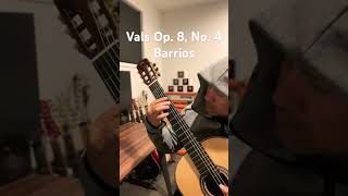 Best Classical Guitar Waltz? Vals Op.8, No. 4 Agustin Barrios #classicalguitar #guitarwaltz #guitar