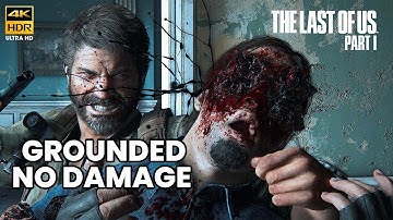 Joel Aggressive Gameplay / Stealth (Grounded No Damage) | The Last of Us Part 1 Remake PS5 - 4K