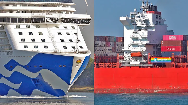 BIG CRUISE SHIP ARRIVES AT ROTTERDAM PORT - 4K SHIPSPOTTING AUGUST 2022