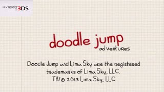 Doodle Jump Adventures (Nintendo 3DS Gameplay) screenshot 2